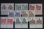 Berlin Berlin 242-249 postfrisch als waagerechte Paare mit Unterrand MiNr. 242-249 postfrisch als waagerechte Paare mit Unterrand -