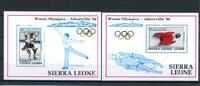 Sierra Leone Sierra Leone Block 199-200 postfrisch Olympische Spiele MiNr. Block 199-200 postfrisch Olympische Spiele -