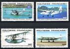franz. Polynesien franz. Polynesien 318-321 postfrisch Flugzeuge MiNr. 318-321 postfrisch Flugzeuge -