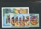 Guinea Bissau Guinea Bissau 374 b -79 b A, Block 11 b A postfrisch Post MiNr. 374 b -79 b A, Block 11 b A postfrisch Post -