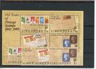 Singapur Singapur 594-597, Block 26 postfrisch 150 Jahre Briefmarke MiNr. 594-597, Block 26 postfrisch 150 Jahre Briefmarke -