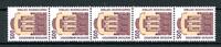 Bund Rollenmarken 5er Streifen Bund Rollenmarken 5er Streifen 1679 R I postfrisch Nr. 010 MiNr. 1679 R I postfrisch Nr. 010 -