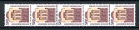Bund Rollenmarken 5er Streifen Bund Rollenmarken 5er Streifen 1679 R I postfrisch Nr. 105 MiNr. 1679 R I postfrisch Nr. 105 -