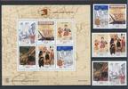 Macau Macau 633-637, Block 12 postfrisch Briefmarkenausstellung MiNr. 633-637, Block 12 postfrisch Briefmarkenausstellung -