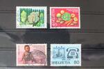 Schweiz Schweiz 1069-1072 gestempelt MiNr. 1069-1072 gestempelt -