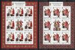 Tadschikistan Kleinbogensatz mit Tadschikistan Kleinbogensatz mit 597-598 B postfrisch Trachten MiNr. 597-598 B postfrisch Trachten -