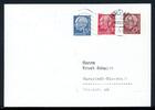 Bund Bund 184-186 y gestempelt auf Brief MiNr. 184-186 y gestempelt auf Brief -