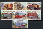 Kambodscha Kambodscha 584-590 postfrisch Eisenbahn MiNr. 584-590 postfrisch Eisenbahn -
