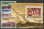 Nordkorea Nordkorea 2491-2493, Block 182 postfrisch Eisenbahn MiNr. 2491-2493, Block 182 postfrisch Eisenbahn -