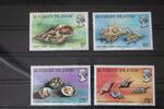 Jungferninseln Jungferninseln 274-277 postfrisch Schnecken MiNr. 274-277 postfrisch Schnecken -