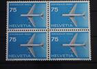 Schweiz Schweiz 695 postfrisch als Viererblock MiNr. 695 postfrisch als Viererblock -
