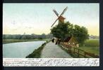 AK Groningen (NL) Barkmolen - Reitdiep 1903 gebraucht -