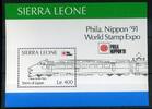 Sierra Leone Sierra Leone Block 157 postfrisch Lokomotive MiNr. Block 157 postfrisch Lokomotive -