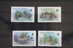 Antigua und Barbuda Antigua und Barbuda 1010-1013 postfrisch Tiere Fische MiNr. 1010-1013 postfrisch Tiere Fische -