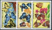 Sierra Leone Sierra Leone Block 222-24 postfrisch Schmetterlinge MiNr. Block 222-24 postfrisch Schmetterlinge -