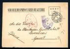 Japan Kriegsgefangenenpost 1919 Japan Kriegsgefangenenpost 1919 gestempelt auf Vordruckumschlag gestempelt auf Vordruckumschlag -