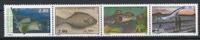 St. Pierre et Miquelon 4er Streifen mit St. Pierre et Miquelon 4er Streifen mit 658-61 postfrisch Fische MiNr. 658-61 postfrisch Fische -