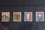 Schweiz Schweiz 185-188 gestempelt MiNr. 185-188 gestempelt -
