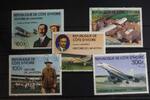 Elfenbeinküste Elfenbeinküste 511-515 postfrisch Luftfahrt MiNr. 511-515 postfrisch Luftfahrt -