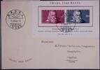 Schweiz Block 13 auf Brief als FDC -