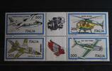 Italien Italien 1790-1793 postfrisch Sechserblock Luftfahrt MiNr. 1790-1793 postfrisch Sechserblock Luftfahrt -