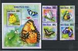 Guinea Bissau Guinea Bissau 6887-6890, Block 1210 postfrisch Schmetterling MiNr. 6887-6890, Block 1210 postfrisch Schmetterling -