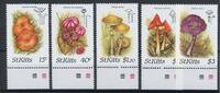 St. Kitts St. Kitts 213-217 postfrisch Pilze MiNr. 213-217 postfrisch Pilze -