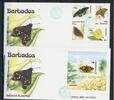 Barbados Barbados 782-785, Block 27 Schmetterling Ersttagesbrief/FDC MiNr. 782-785, Block 27 Schmetterling Ersttagesbrief/FDC -