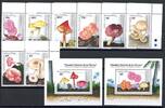 Nevis Nevis 637-644 + Bl. 38-39 postfrisch Pilze MiNr. 637-644 + Bl. 38-39 postfrisch Pilze -