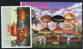 Grenada KB mit Grenada KB mit 5078-5083 + Bl. 686 postfrisch Pilze MiNr. 5078-5083 + Bl. 686 postfrisch Pilze -