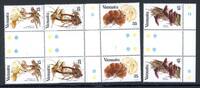 Vanuatu Paare Vanuatu Paare 670-673 ZS + ZW postfrisch Pilze MiNr. 670-673 ZS + ZW postfrisch Pilze -