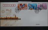 China Volksrepublik 4910-4912 auf Brief als FDC -