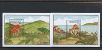 Grenada Grenada Block 283-284 postfrisch Pilze MiNr. Block 283-284 postfrisch Pilze -