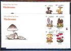 Dominica Dominica 1394-1401, Block 182-183 Pilze Ersttagesbrief/FDC MiNr. 1394-1401, Block 182-183 Pilze Ersttagesbrief/FDC -