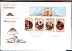 Grenada Grenada 1491-1494, Block 162 Pilze Ersttagesbrief/FDC MiNr. 1491-1494, Block 162 Pilze Ersttagesbrief/FDC -