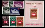 Paraguay Paraguay 1249-1256 und Block 48 postfrisch MiNr. 1249-1256 und Block 48 postfrisch -