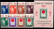 Paraguay Paraguay 1265-1272 und Block 50 postfrisch MiNr. 1265-1272 und Block 50 postfrisch -