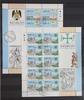 Irland Irland 792-793 gestempelt als Kleinbogensatz, CEPT MiNr. 792-793 gestempelt als Kleinbogensatz, CEPT -