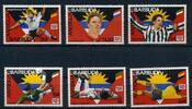 Antigua und Barbuda Antigua und Barbuda 2075-2080 postfrisch Fussball MiNr. 2075-2080 postfrisch Fussball -