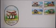 Lesotho 411-414 gestempelt als FDC / Pilze MiNr. 411-414 gestempelt als FDC / Pilze BU