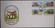 Lesotho 411-414 gestempelt als FDC / Pilze MiNr. 411-414 gestempelt als FDC / Pilze BU
