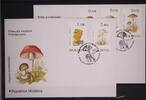 Moldawien Moldawien 190-194 postfrisch als FDC / Pilze MiNr. 190-194 postfrisch als FDC / Pilze -