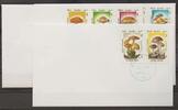 Afghanistan Afghanistan 1411-1417 gestempelt als FDC / Pilze MiNr. 1411-1417 gestempelt als FDC / Pilze -