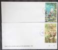 Indonesien Indonesien Block 114-115 gestempelt als FDC, Tiere MiNr. Block 114-115 gestempelt als FDC, Tiere -