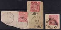 Norddeutscher Bund Norddeutscher Bund 4 gestempelt Schönstempel Lot u.a. Jauer MiNr. 4 gestempelt Schönstempel Lot u.a. Jauer -