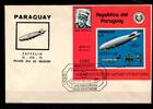 Paraguay Paraguay Block 246 gestempelt auf Brief Luftfahrt MiNr. Block 246 gestempelt auf Brief Luftfahrt -