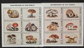 Grenada Grenada 3590-3601 postfrisch Kleinbogensatz / Pilze MiNr. 3590-3601 postfrisch Kleinbogensatz / Pilze -