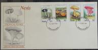Nevis Nevis 475-478 gestempelt als FDC / Pilze MiNr. 475-478 gestempelt als FDC / Pilze -