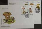 Moldawien Moldawien 153-157 gestempelt als FDC / Pilze MiNr. 153-157 gestempelt als FDC / Pilze -