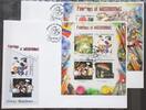 Malediven Malediven 7148-7151 und Block 1095 gestempelt Kleinbogen / als FDC MiNr. 7148-7151 und Block 1095 gestempelt Kleinbogen / als FD -